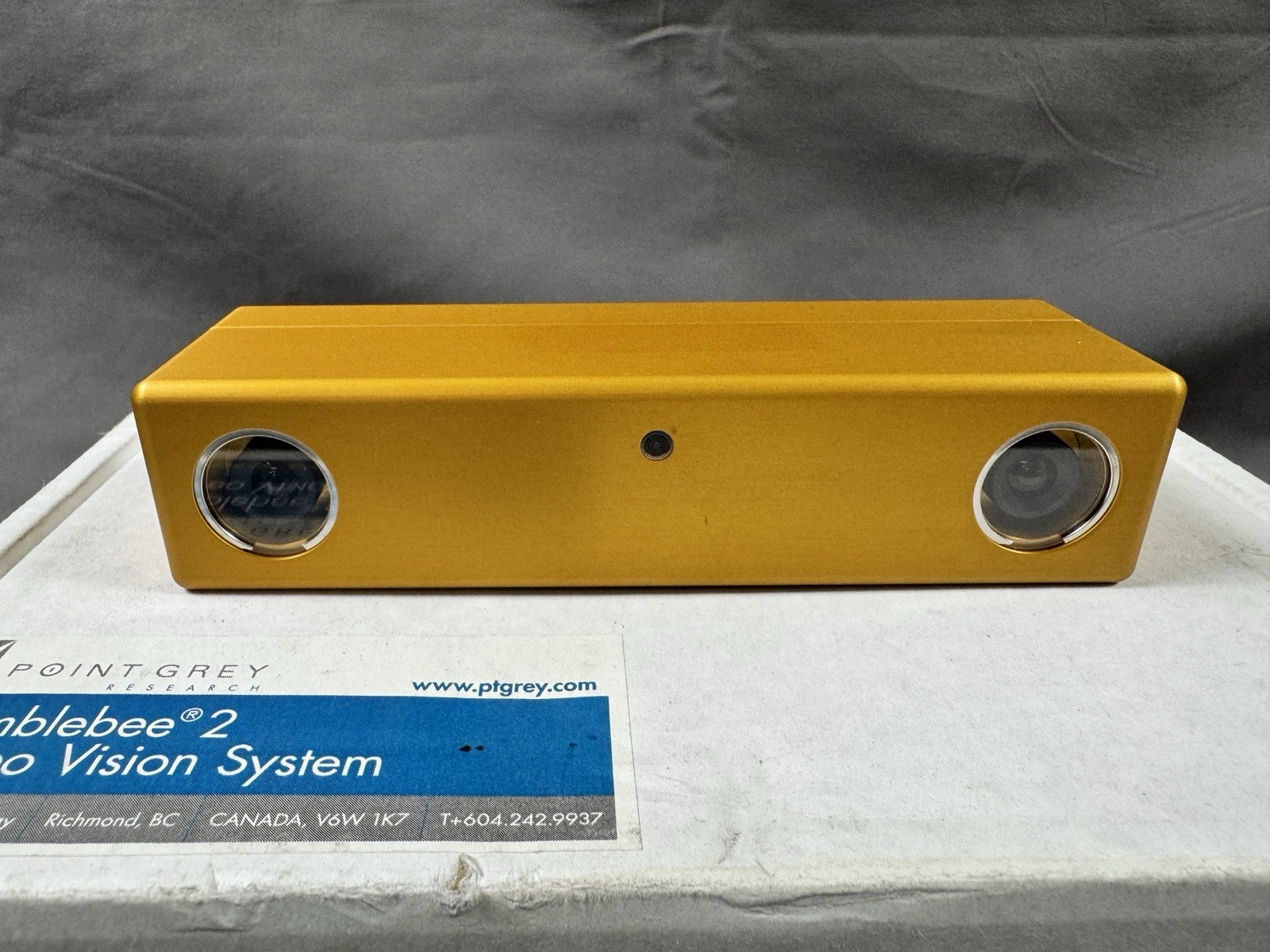 Point Grey Research Bumblebee2 BB2-08S2C 6.0mm Stereo Vision Digital Camera (A)