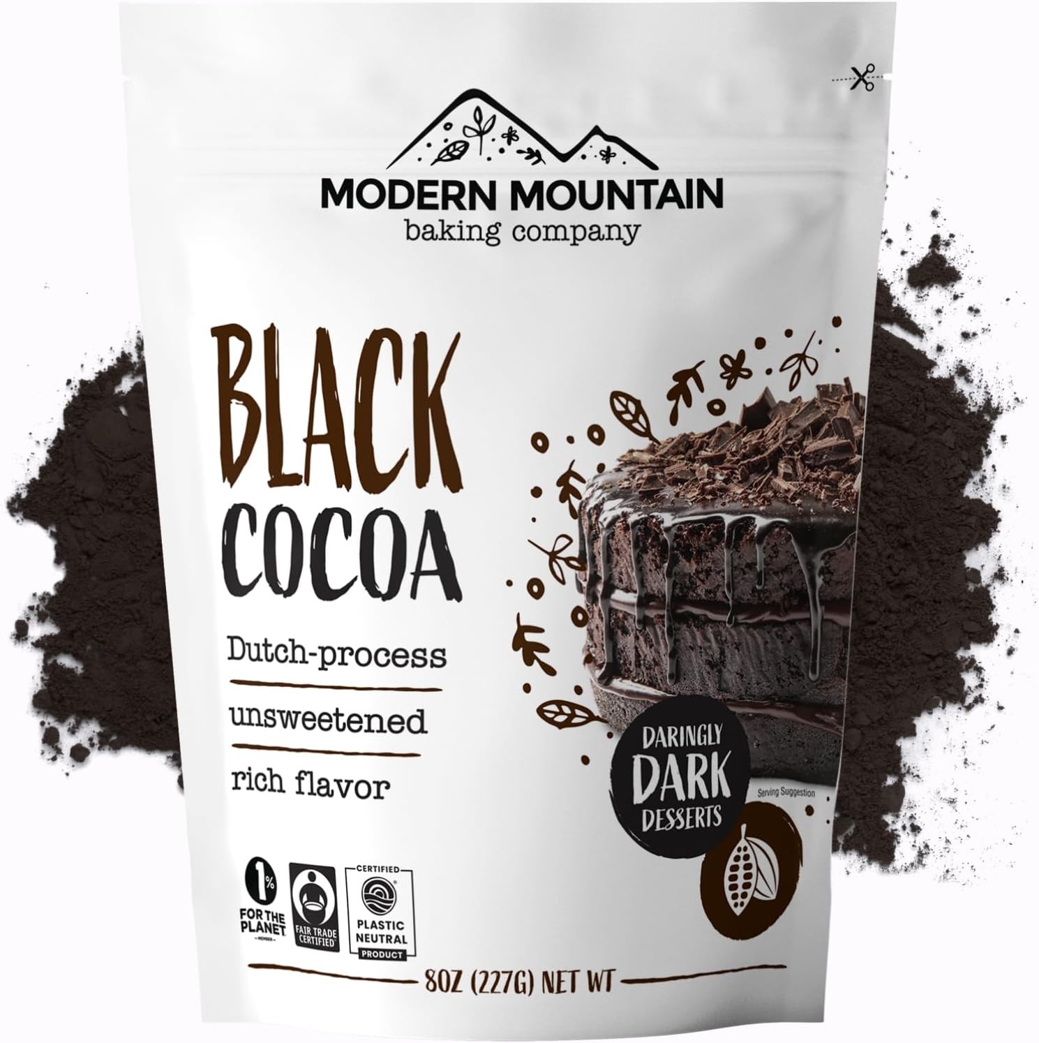 Bla Cocoa Powder Bake the Darkest Chocolate Baked Goods, Achieve Rich