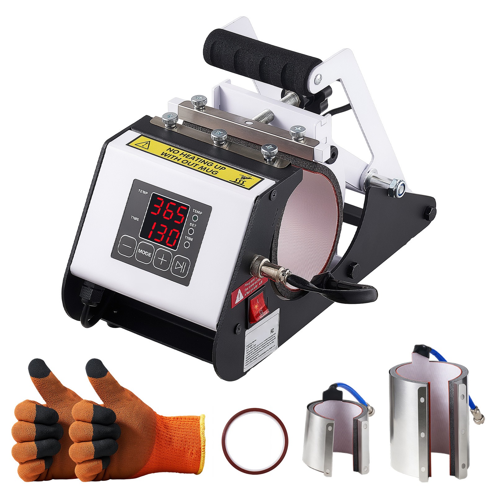 Uimoso Tumbler Heat Press Machine, 40 oz Capacity, Quick Heating, Accessories