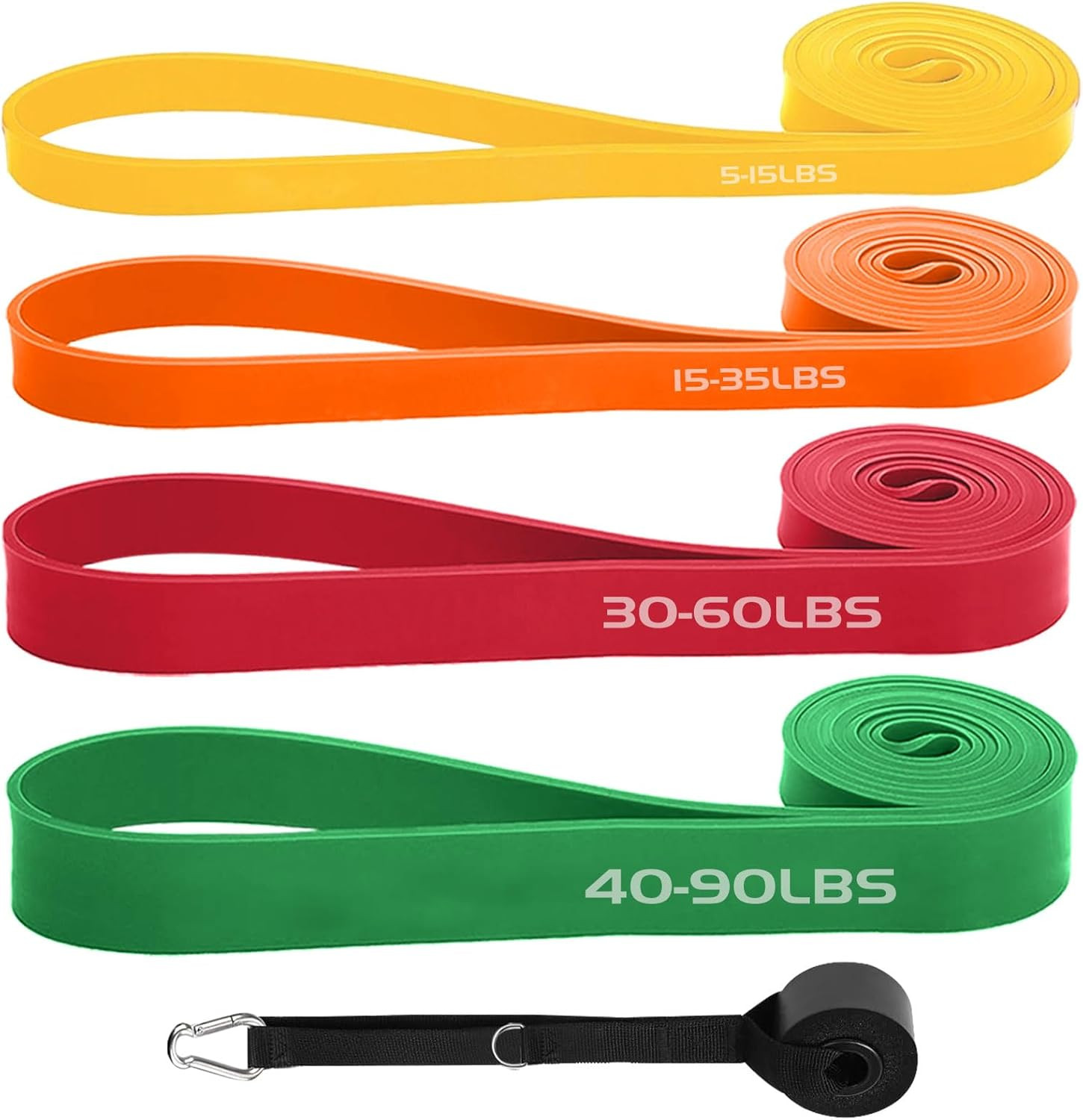Exercise Bands Resistance Bands for Working Out,Pull up Bands Set,At Home Workou