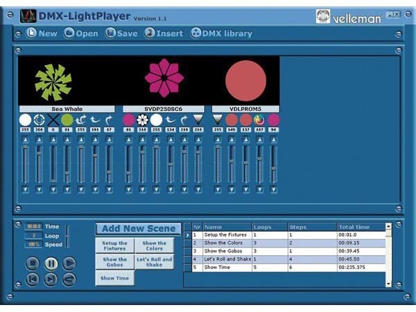 [ Whadda Velleman WSL8062 ] USB Controlled DMX Interface (Kit)