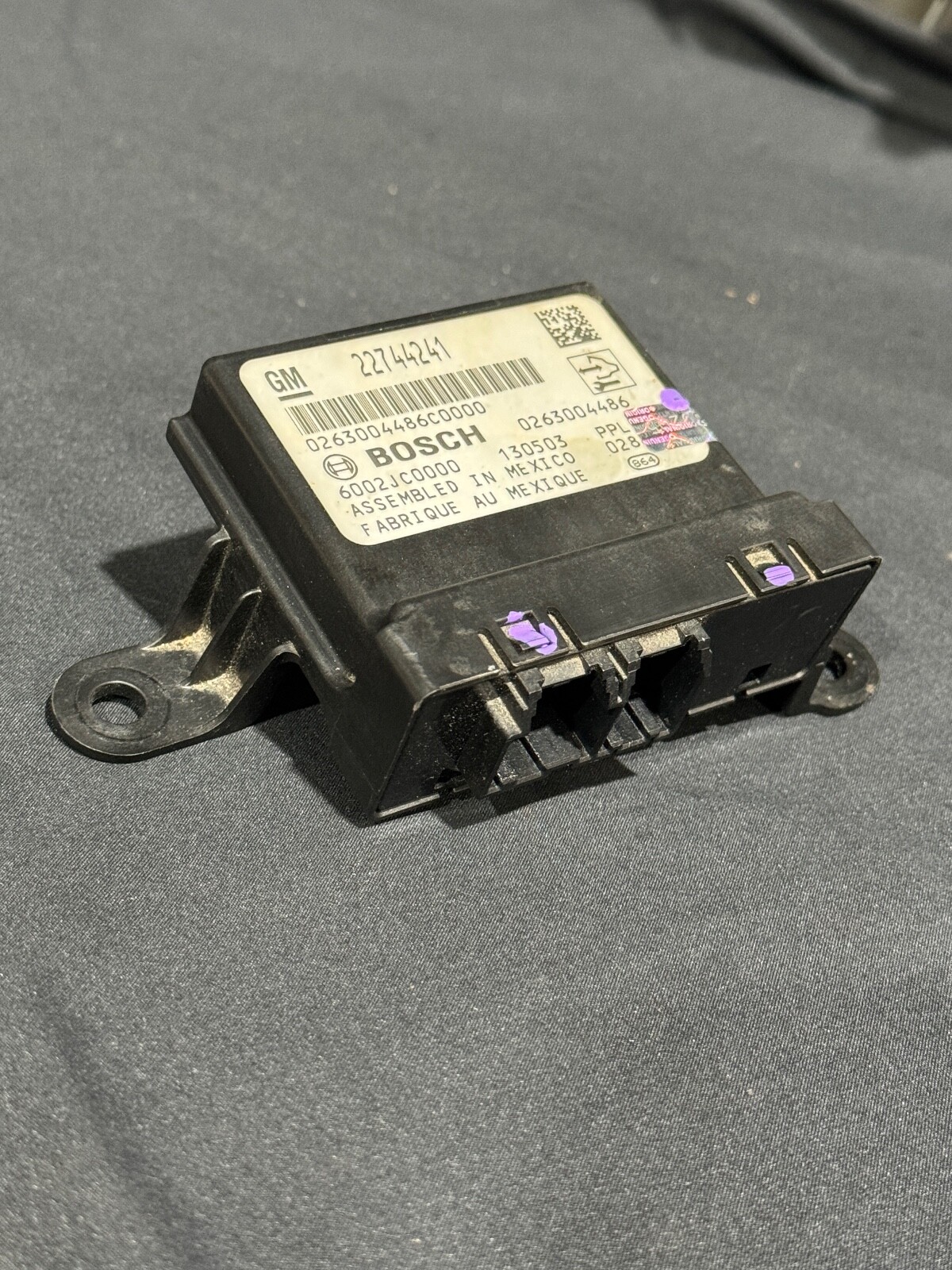 Parking Assist Control Module 22744241