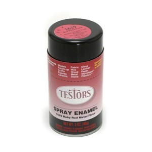 Testors 1629 Red Metal Flake - 1 Can
