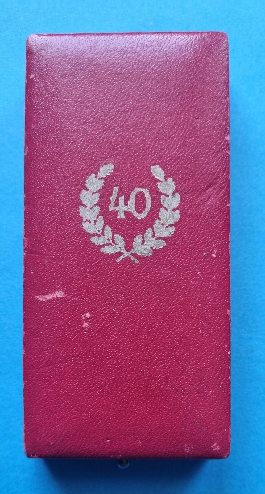 GERMANY EMPTY BOX FAITHFUL CROSS SERVICE 40 YEARS FOR FAITHFUL SERVICES FAITHFUL