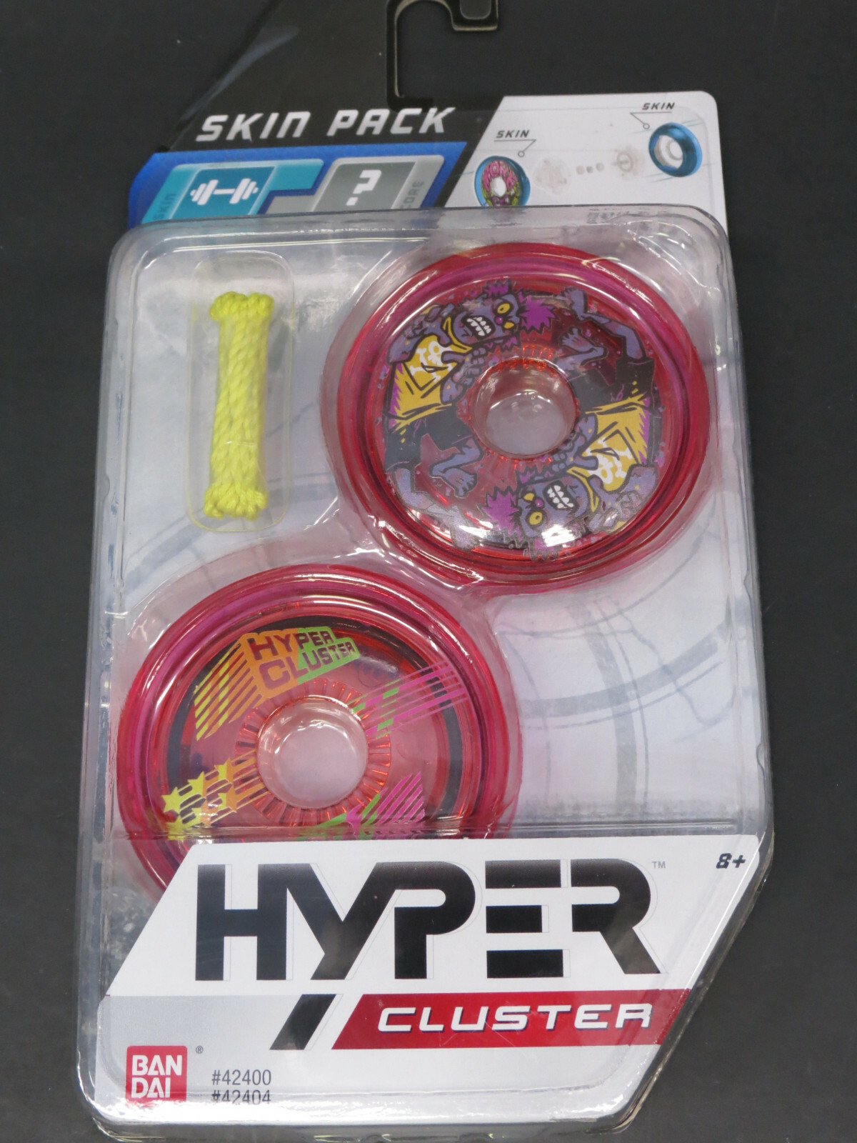 Ban Dai Hyper Cluster Yo-Yo Skin Pack  #42404 NIB