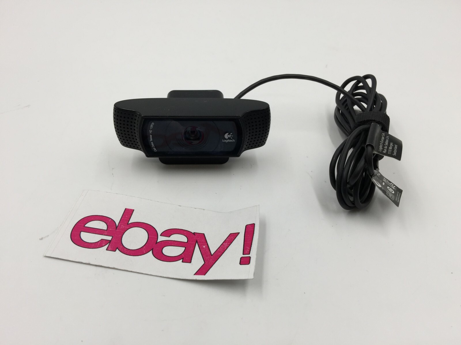 Logitech V-U0028 Webcam  1080P Full HD Good condition Free Shipping