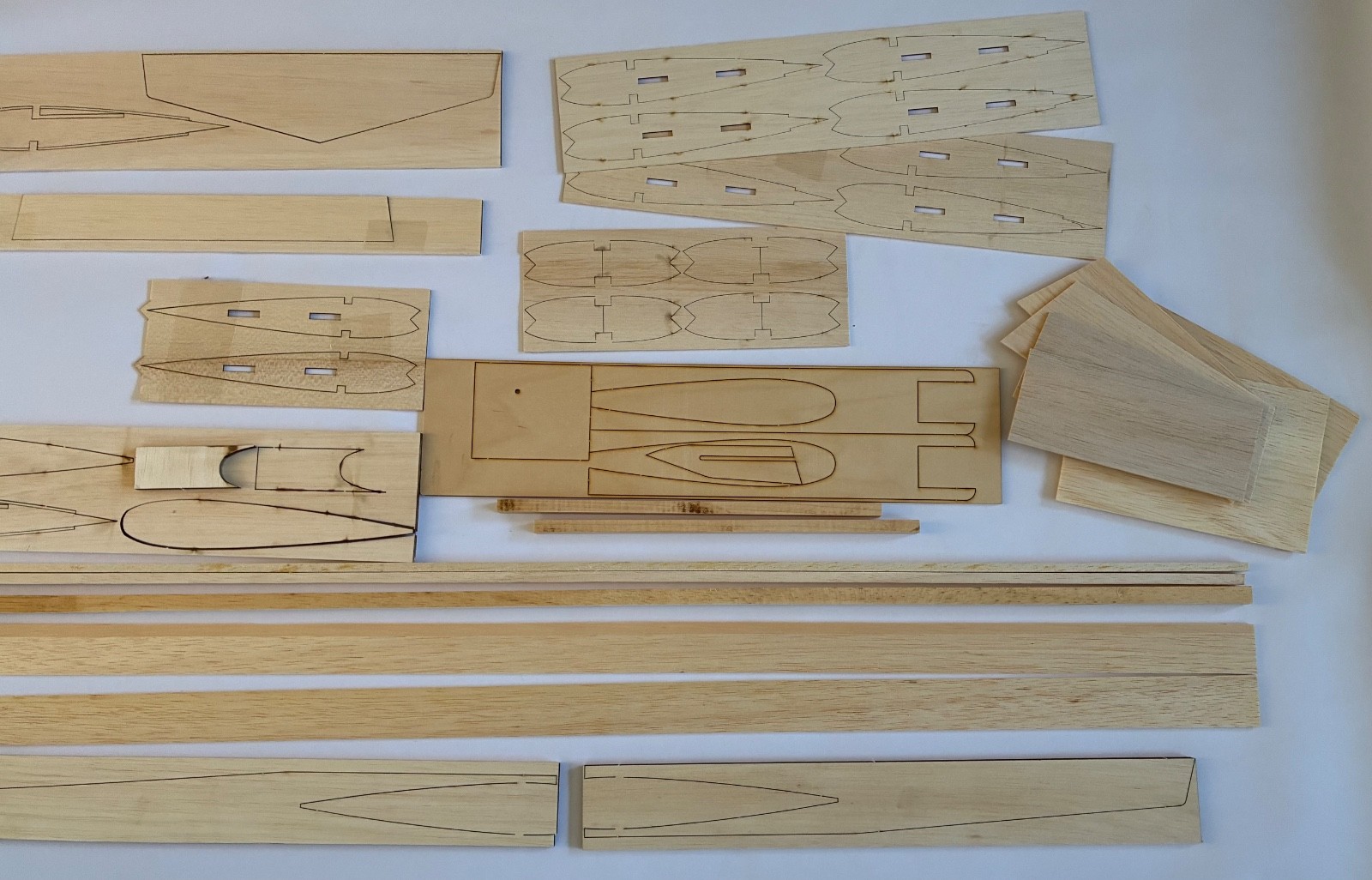 Dick Mathis Mongoose Laser Cut Slow Combat Kit - Control Line Model Airplane
