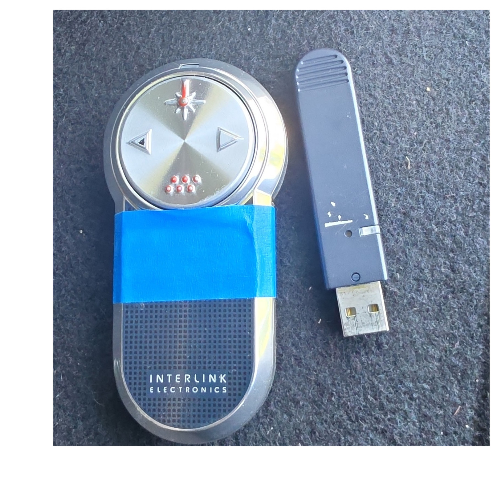 Interlink Electronics VP6499R Wireless Presenter Remote, Pointer, USB Receiver