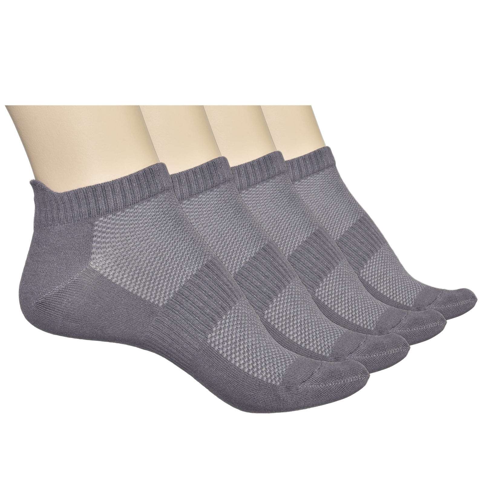 4 Pairs Unisex Bamboo Ankle Socks