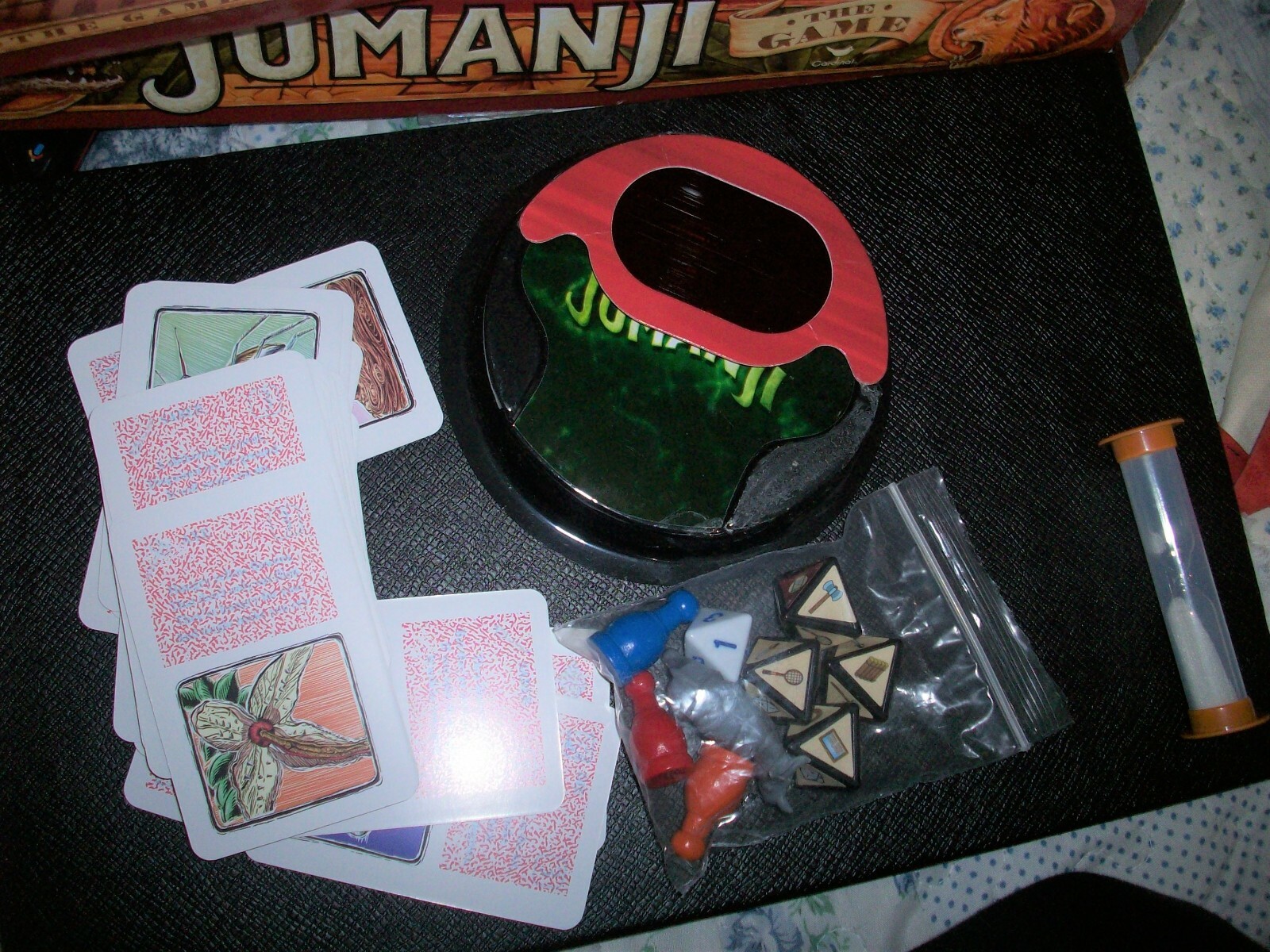 Jumanji THE GAME Board Game 2017 Cardinal Replacement Parts/Pieces Rhino Dice +