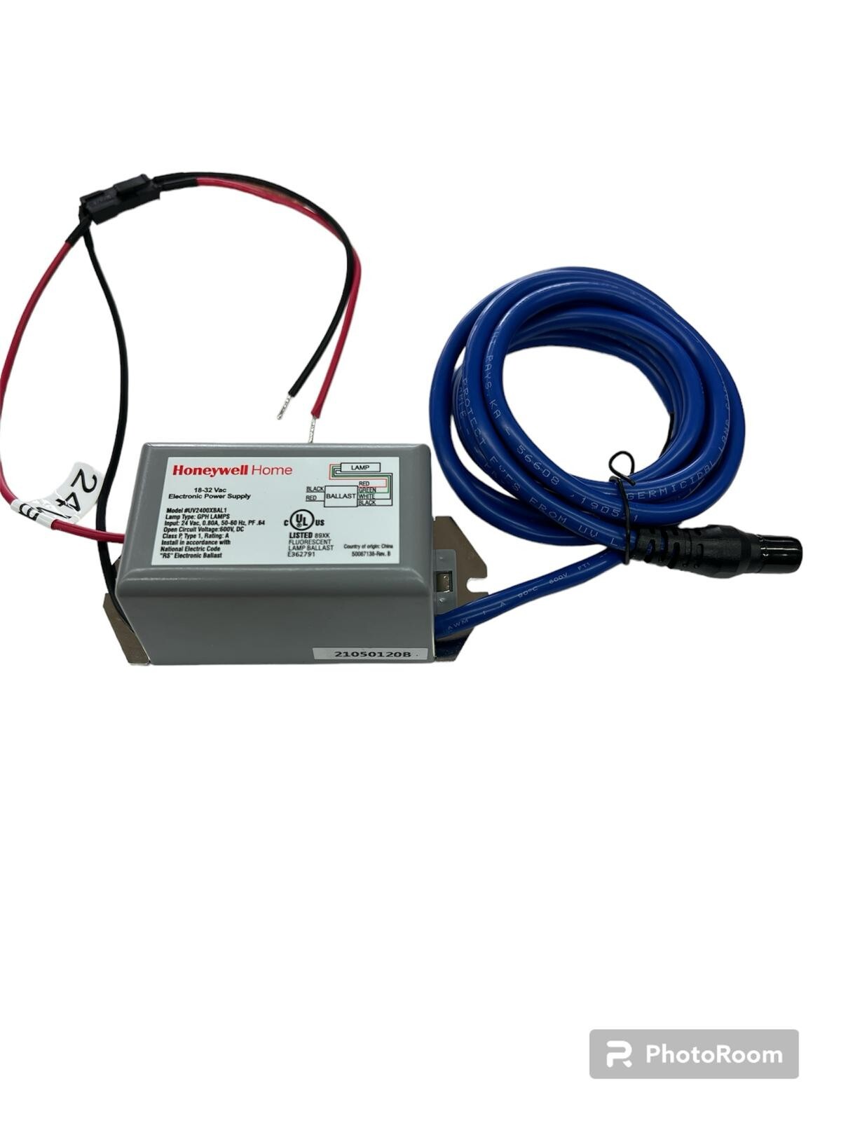 Honeywell UV2400XBAL1 Replacement Ballast for UV2400U Air Purifier