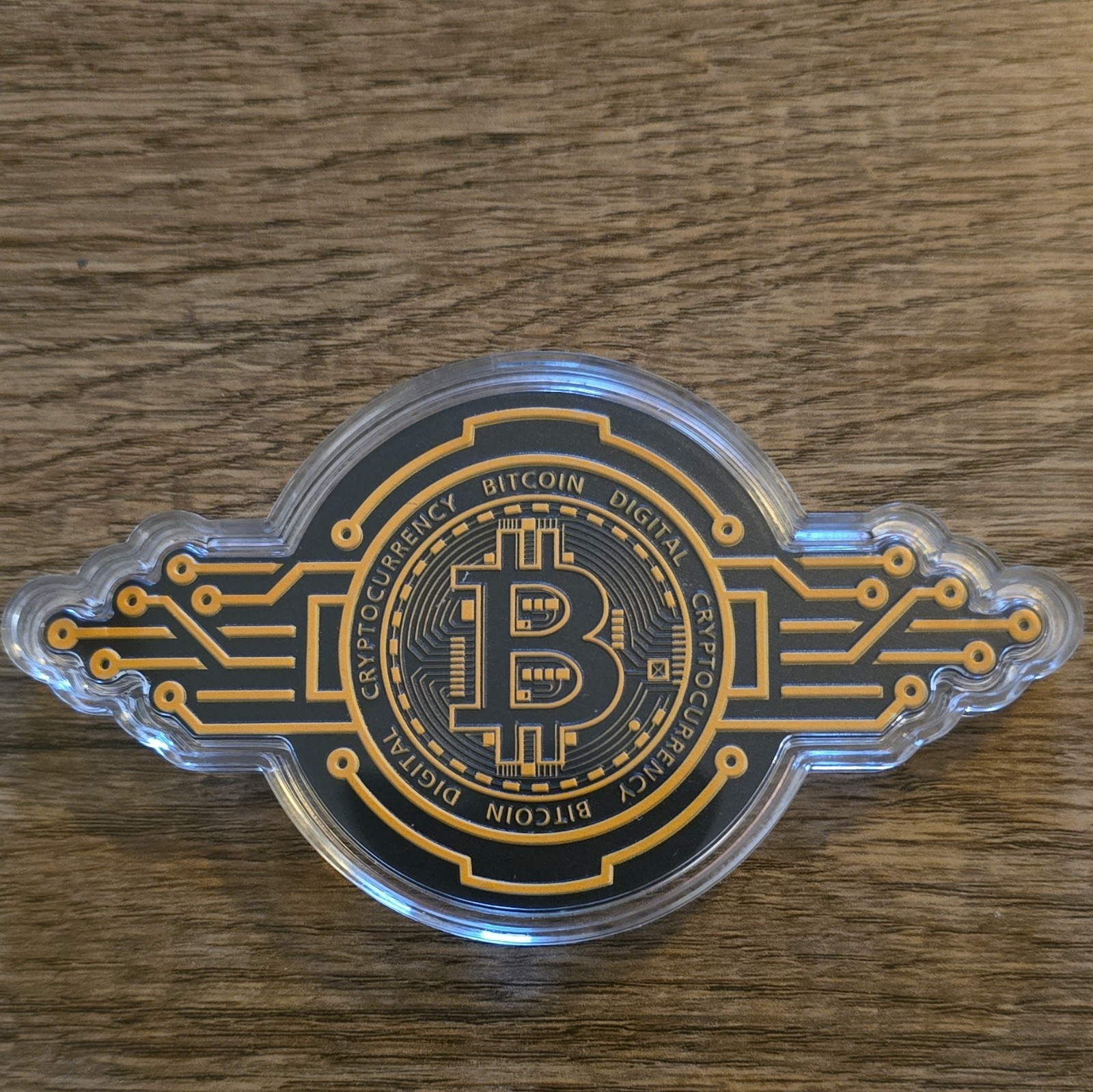 Bitcoin Digital Cryptocurrency Crypto-Collectible 5 oz .999 Fine Copper Round