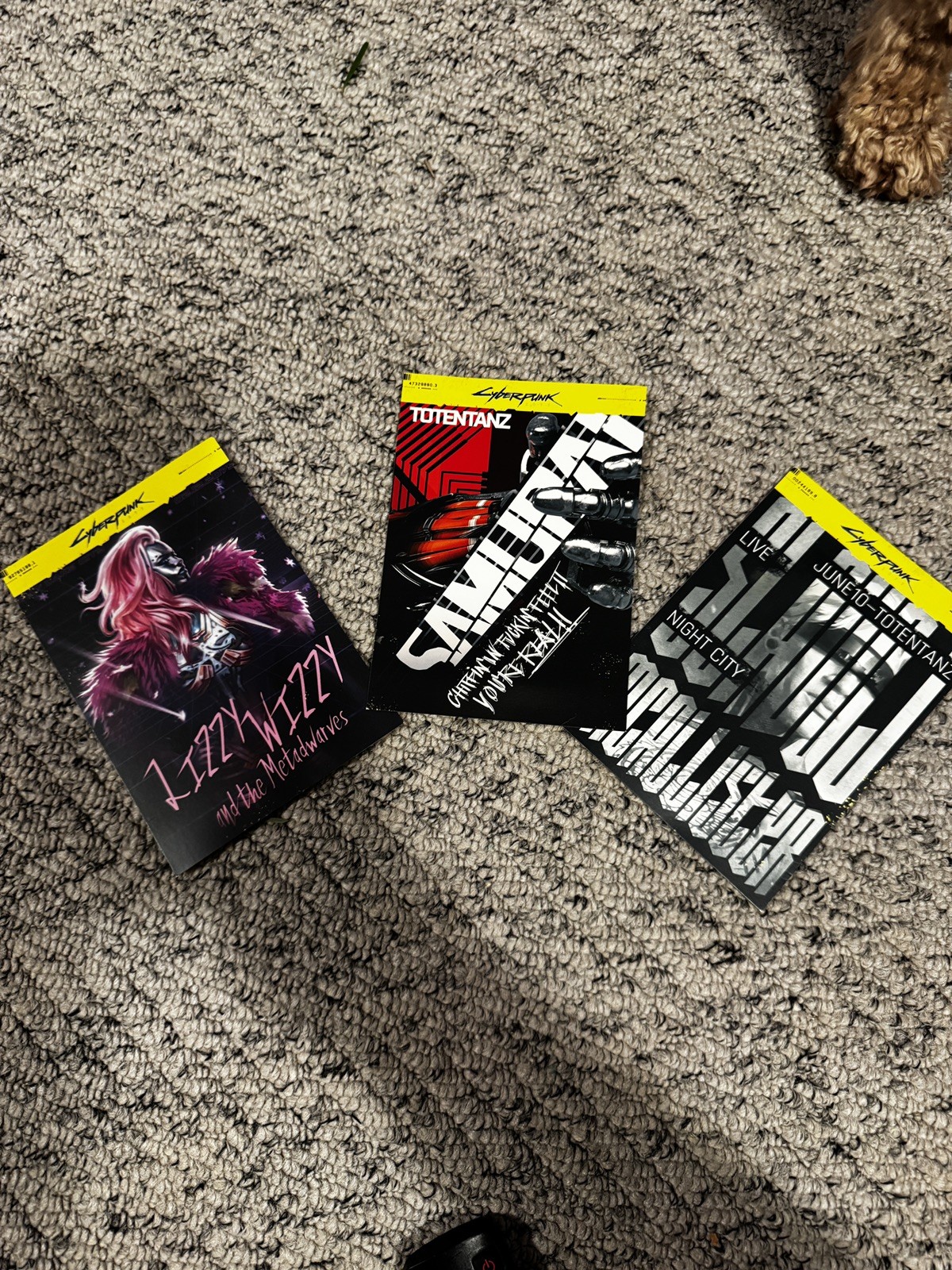 Cyberpunk 2077 Night City Postcards Set Promo Art Collectible Game Merch