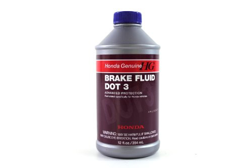Honda Genuine Fluid 08798-9008 DOT 3 Brake Fluid - 12 oz.