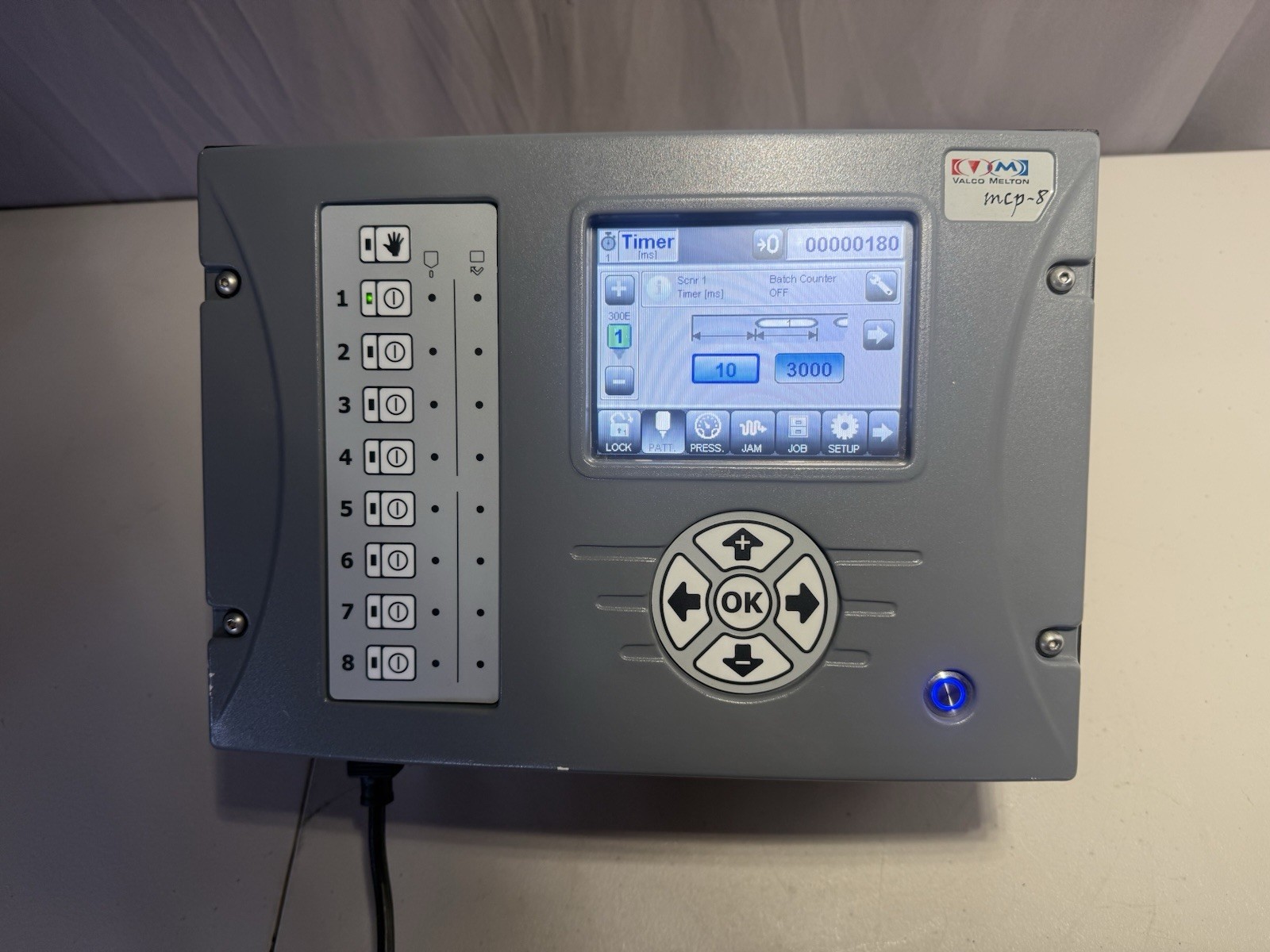 Valco-Melton MCP-8 Adhesive Pattern Control System 8 Channel 074XX060