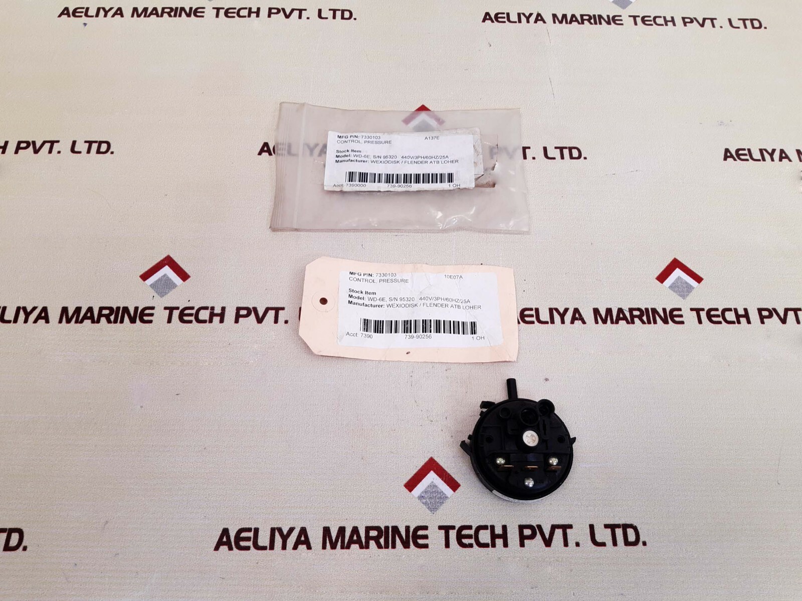 Wexiodisk 7330103 Pressure Control Switch WD-6E