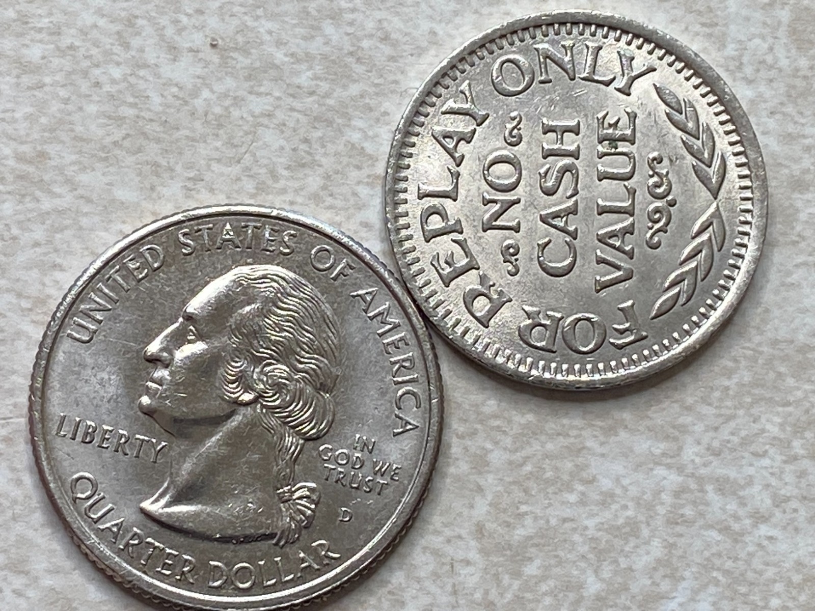 Puritan leaf Token T8705