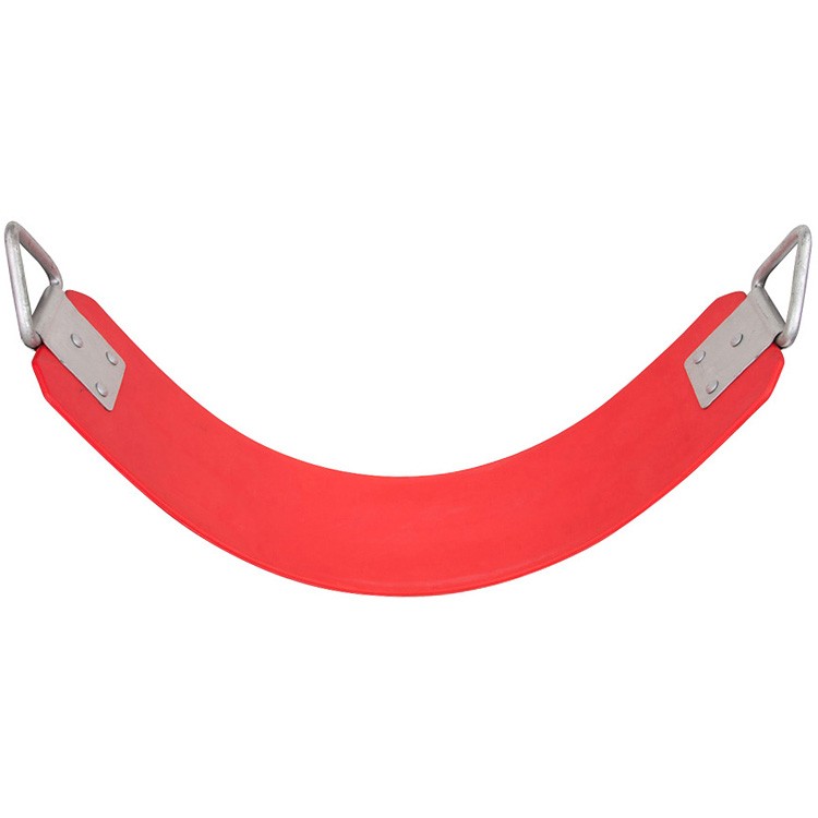SWING SET STUFF COMMERCIAL POLYMER BELT SEAT RED play park fort accessories 0130