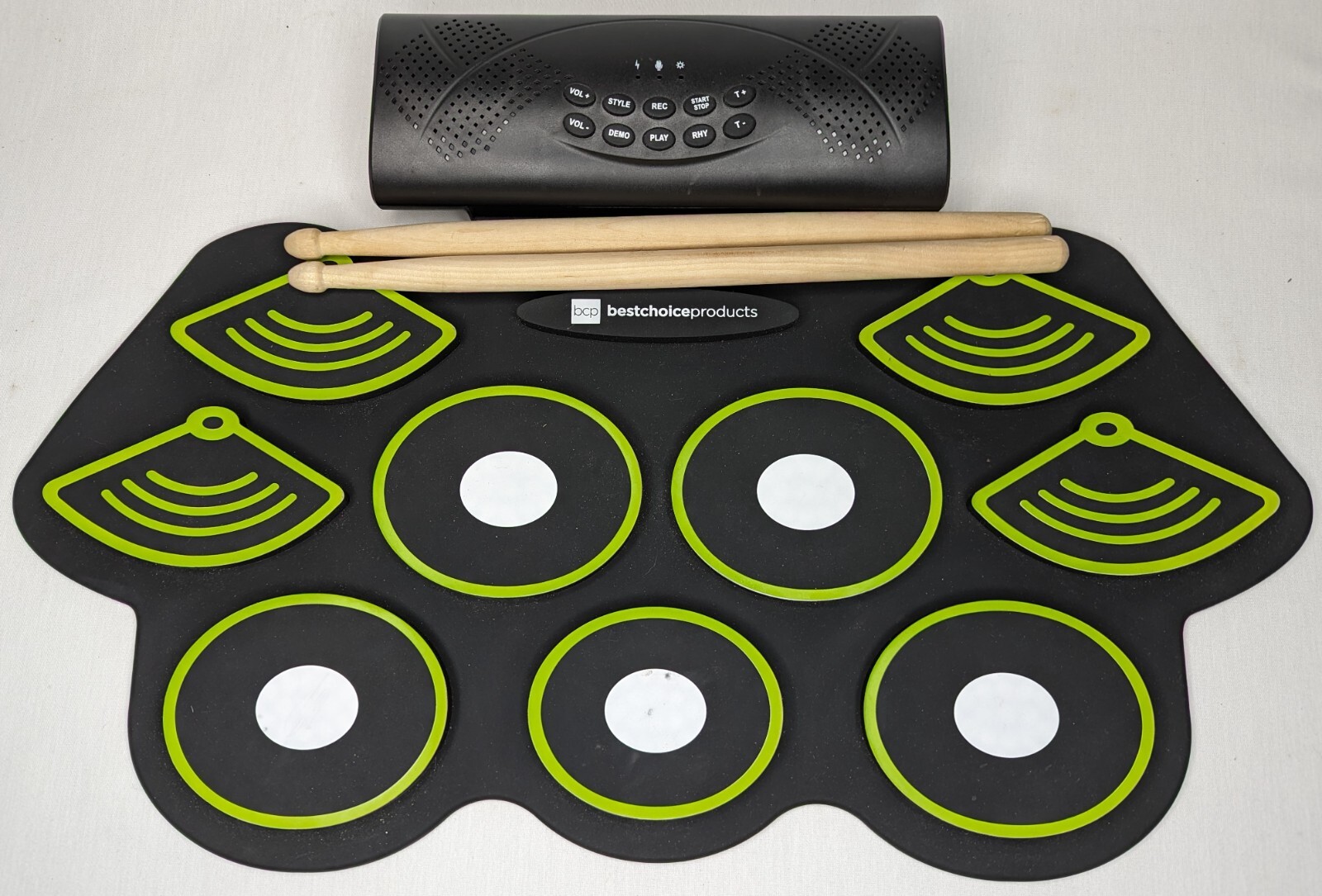 Best Choice Products Electronic Drum with Sticks - Works, see video