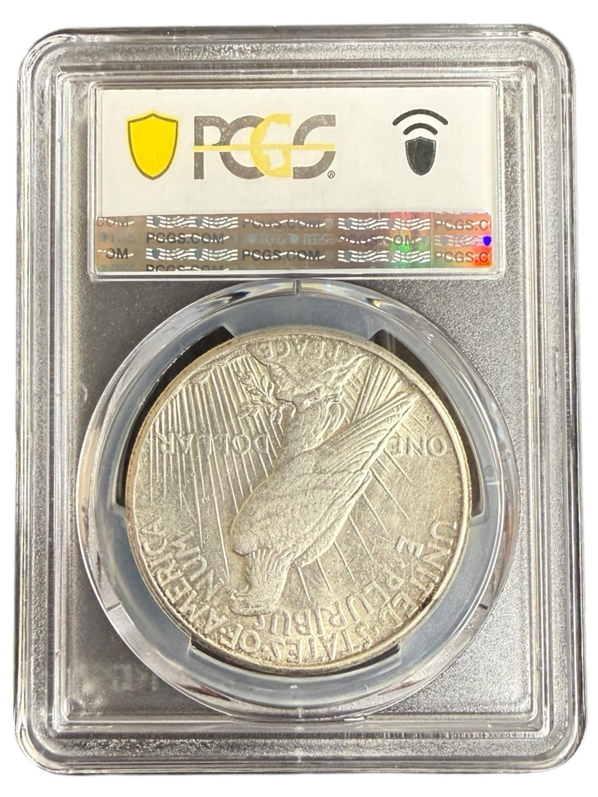 1925-S Peace Silver Dollar PCGS AU55 Better Date