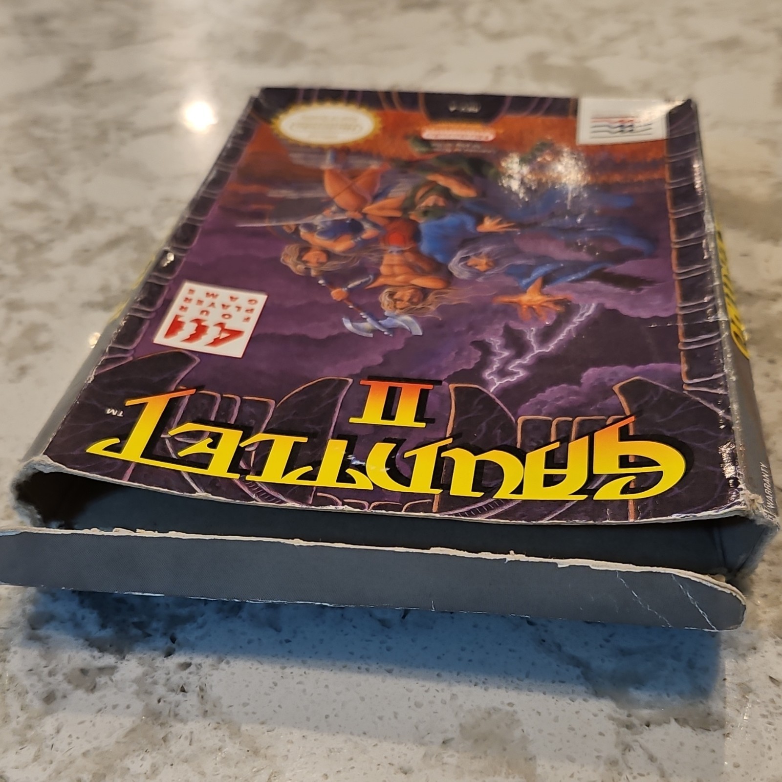 Nintendo Gauntlet II NES - Original Cartridge Case Game Box (empty box)