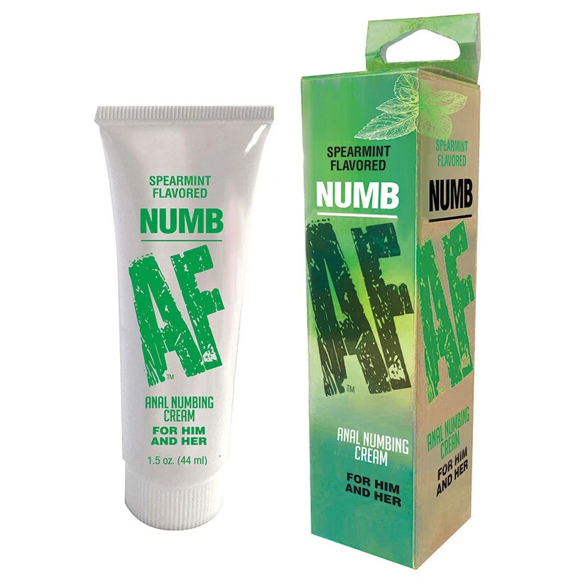 Numb AF Anal Numbing Cream Spearmint Favored 1.5 oz