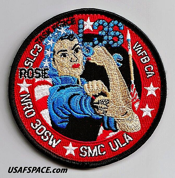NROL-36 ROSIE-ATLAS V- USAF VAFB DOD NRO Classified SATELLITE SPACE Launch PATCH