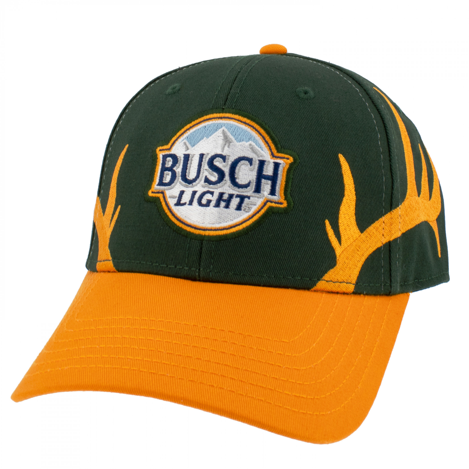 Busch Light Hunting Antlers Adjustable Hat Multi-Color