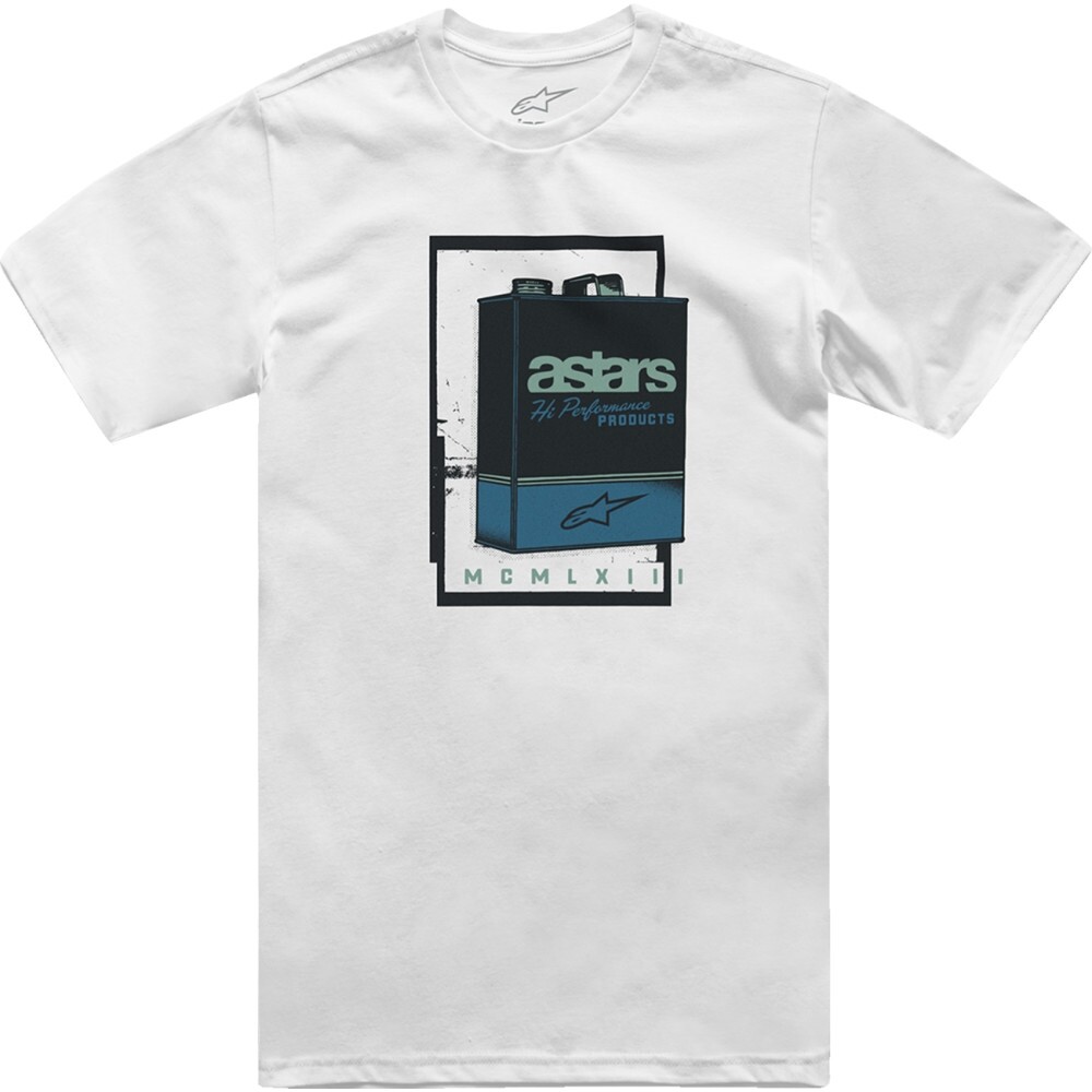 Alpinestars Galun CSF T-Shirts Lg White 1214-73140-20-L