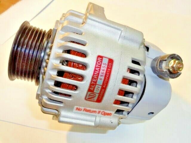 Honda Prelude.1997-2001 Alternator L4, 2.2L 90AMP/12Volt. CCW. 6-G.1Yr Warranty