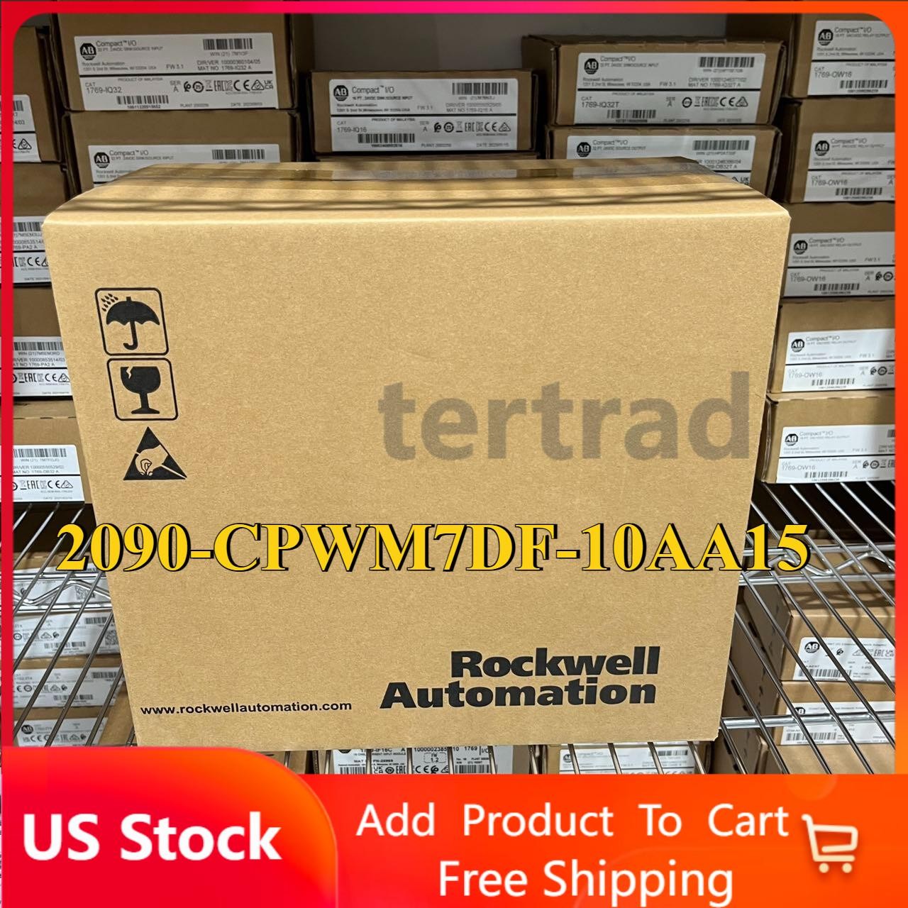 1PCS New AB 2090-CPWM7DF-10AA15 Servo Motor Power Cable US Free Tax