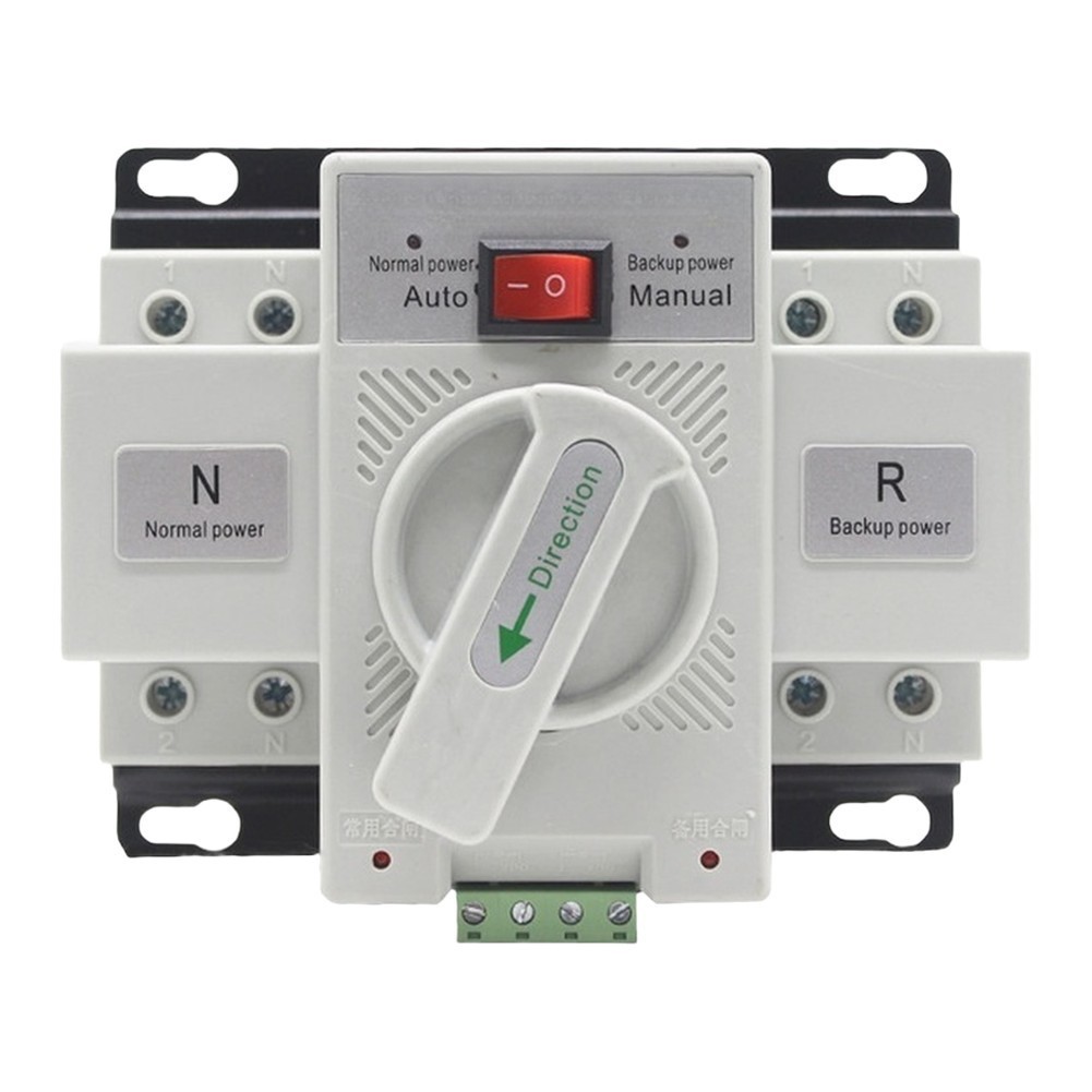 Compact 2P 63A 220V Automatic Transfer Switch for For mini CB Applications