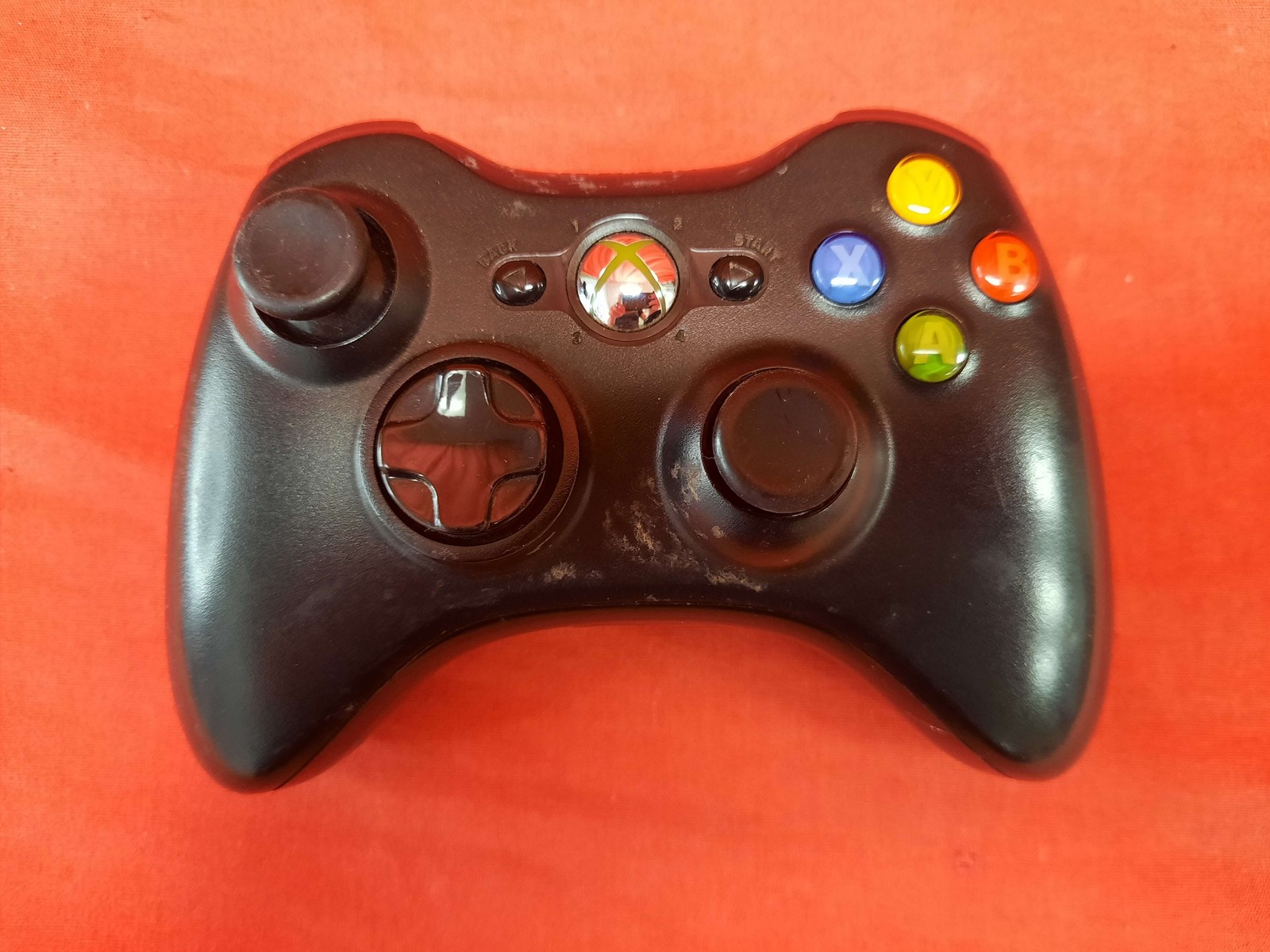 Wireless OEM Microsoft Controller Black Gamepad For Xbox 360 9723