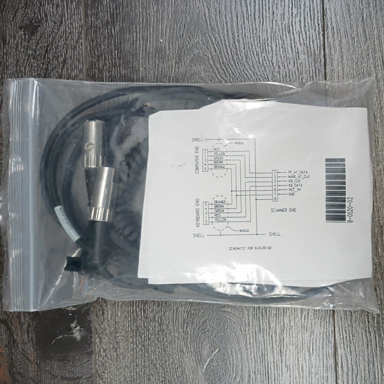 PSC QS6000 PLUS GREY BARCODE SCANNER