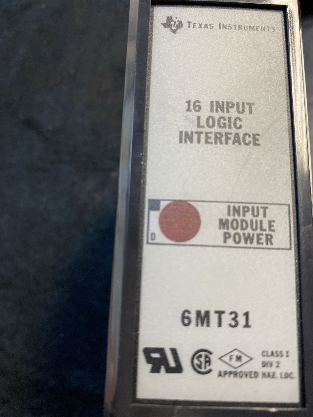 Siemens 6MT31 Input Module. New open Box Without Box