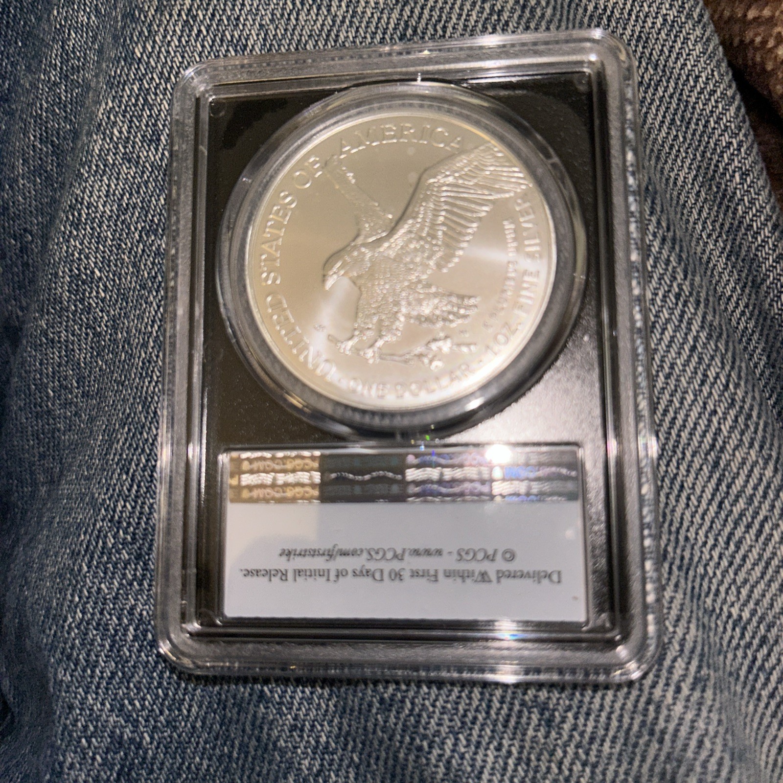 2026 $1 American Silver Eagle PCGS MS70 First Strike .999