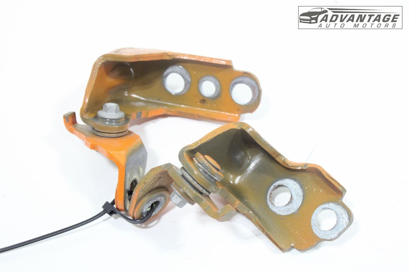 2015-2024 FORD MUSTANG FRONT LEFT SIDE LOWER & UPPER DOOR HINGE SET OF 2 OEM