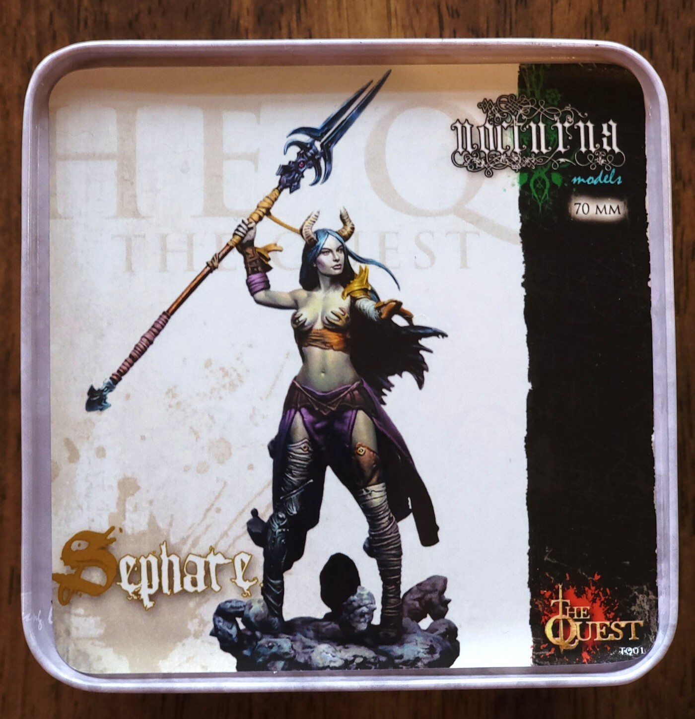 Nocturna Models The Quest Sephare Dark Elf Witch 70mm NIB