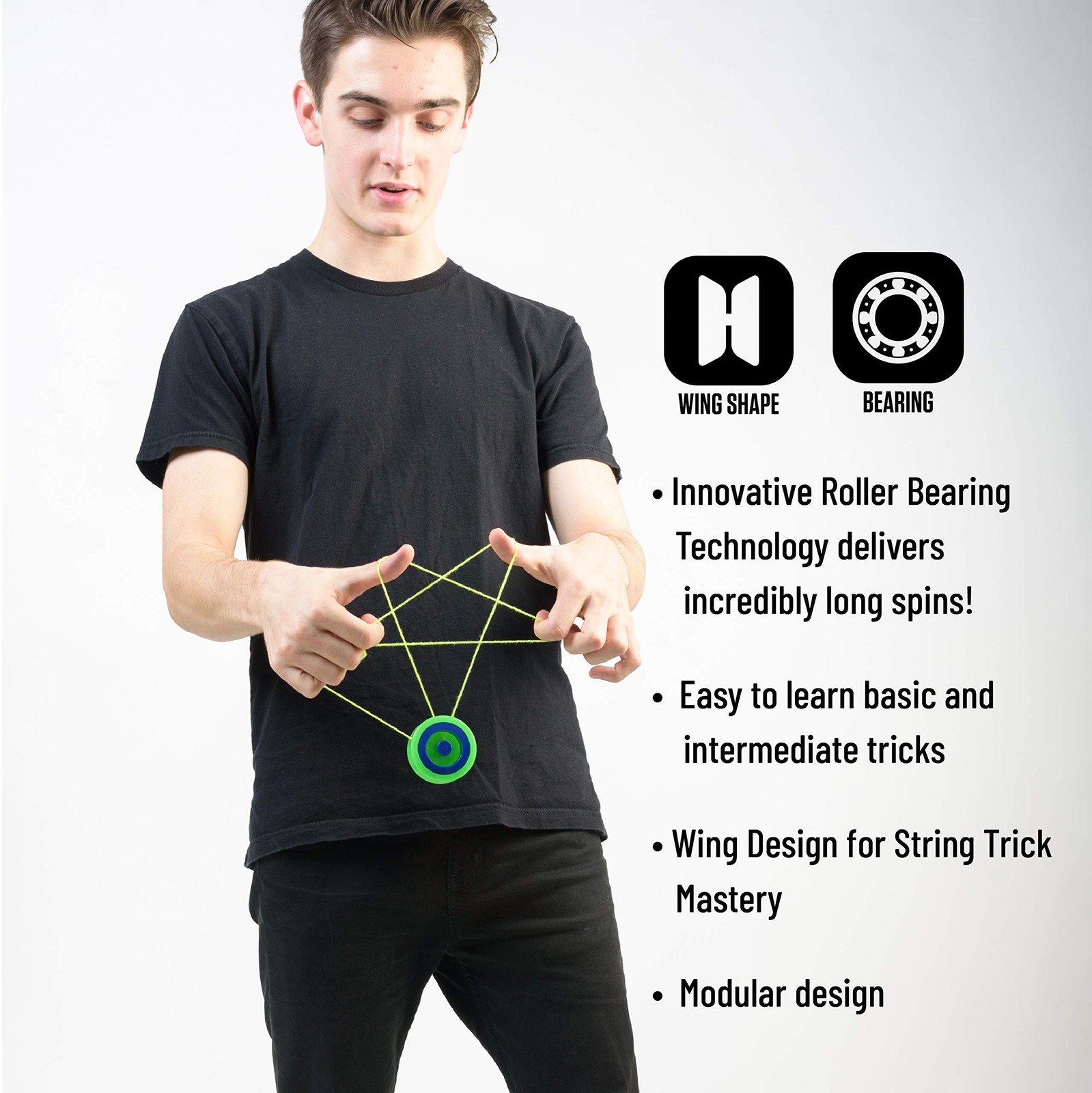 Magnetar Responsive High Performance Ball Bearing Yoyo. Designed for Intermed.