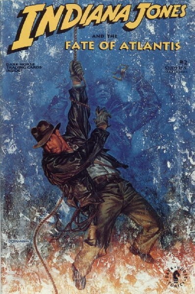 Indiana Jones Fate Of Atlantis Comic Book #2 Dark Horse 1991 VERY HIGH GRADE NEW