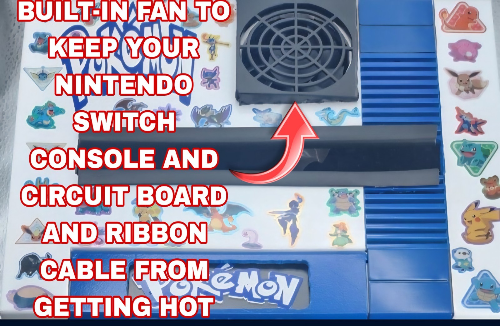 NINTENDO SWITCH CUSTOM DOCK POKEMON THEME: