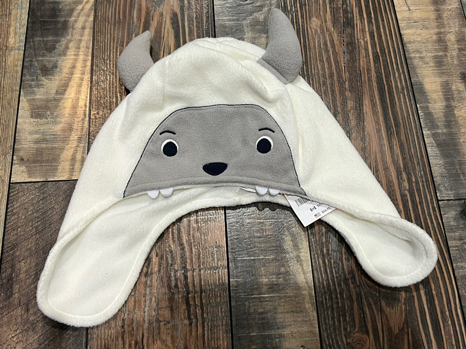 Boys Gymboree Yeti Hat Fleece Winter Hat NWT Arctic Explorer Size M