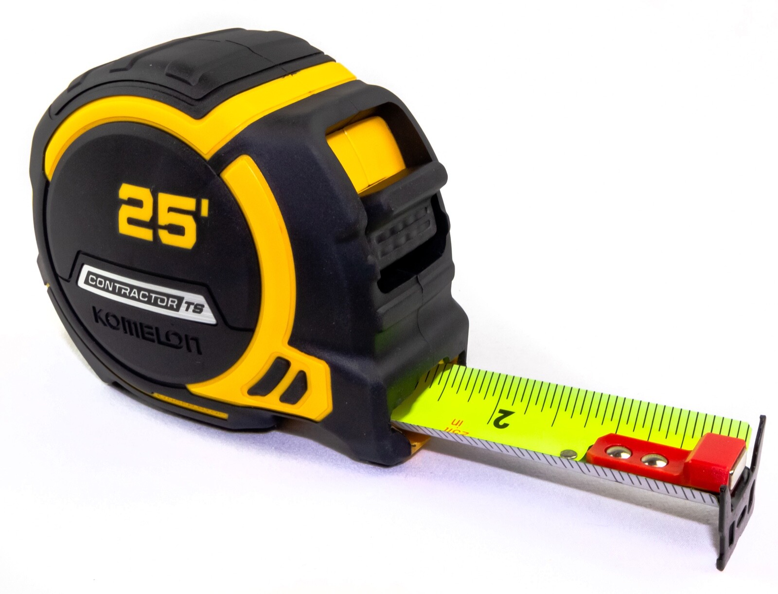 Komelon 79425 25' X 1.25" Contractor TS 12ft True Standout Magnetic Tape Measure
