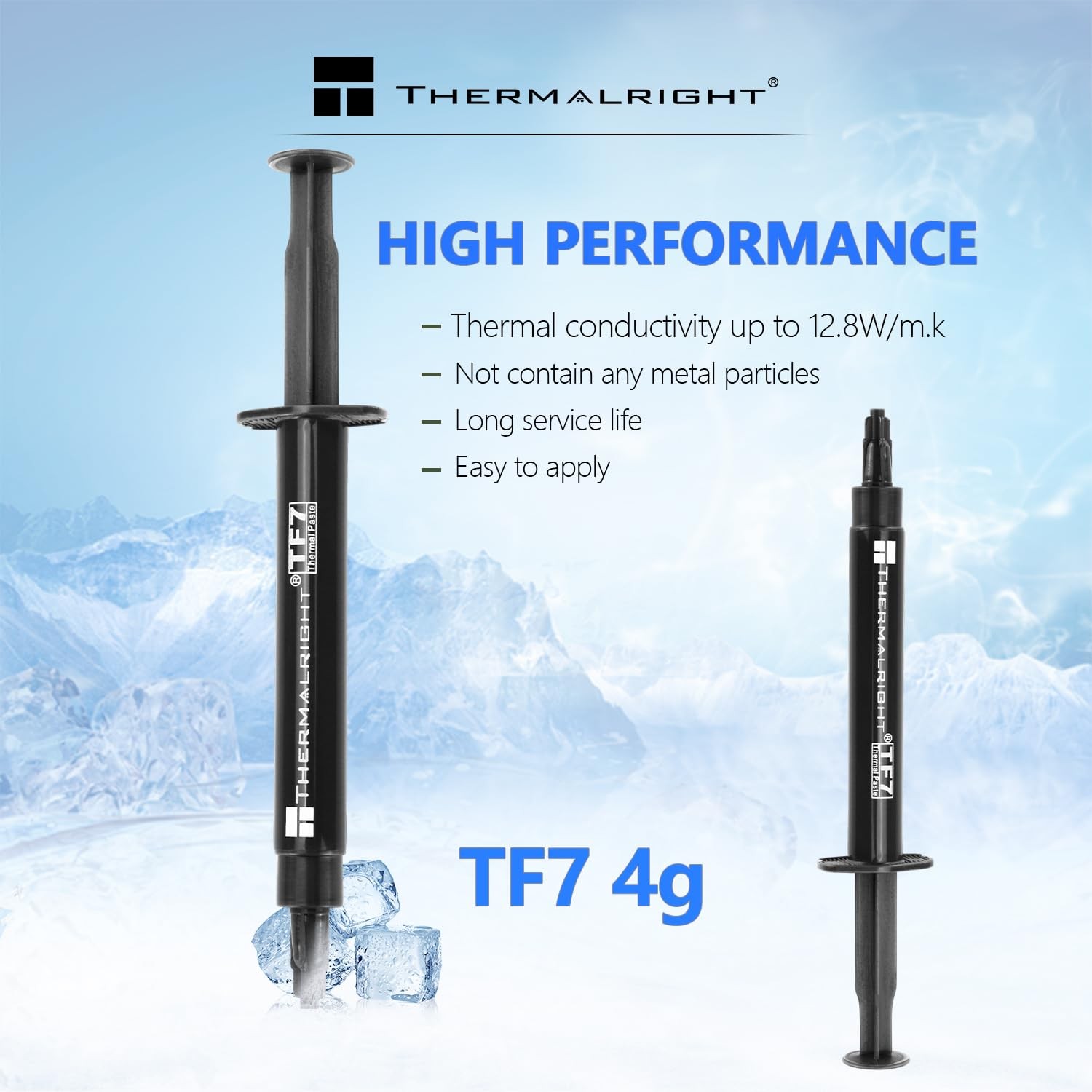 4 Grams TF7 High Performance Thermal Paste for CPU GPU 12.8W/mk Compound