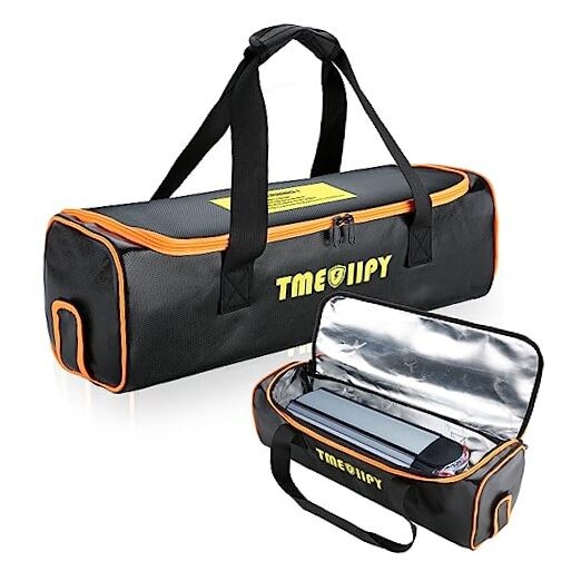 Ebike Battery Bag - Large Capacity Safe Fireproof Lipo Bag for Charging 1 Pcs