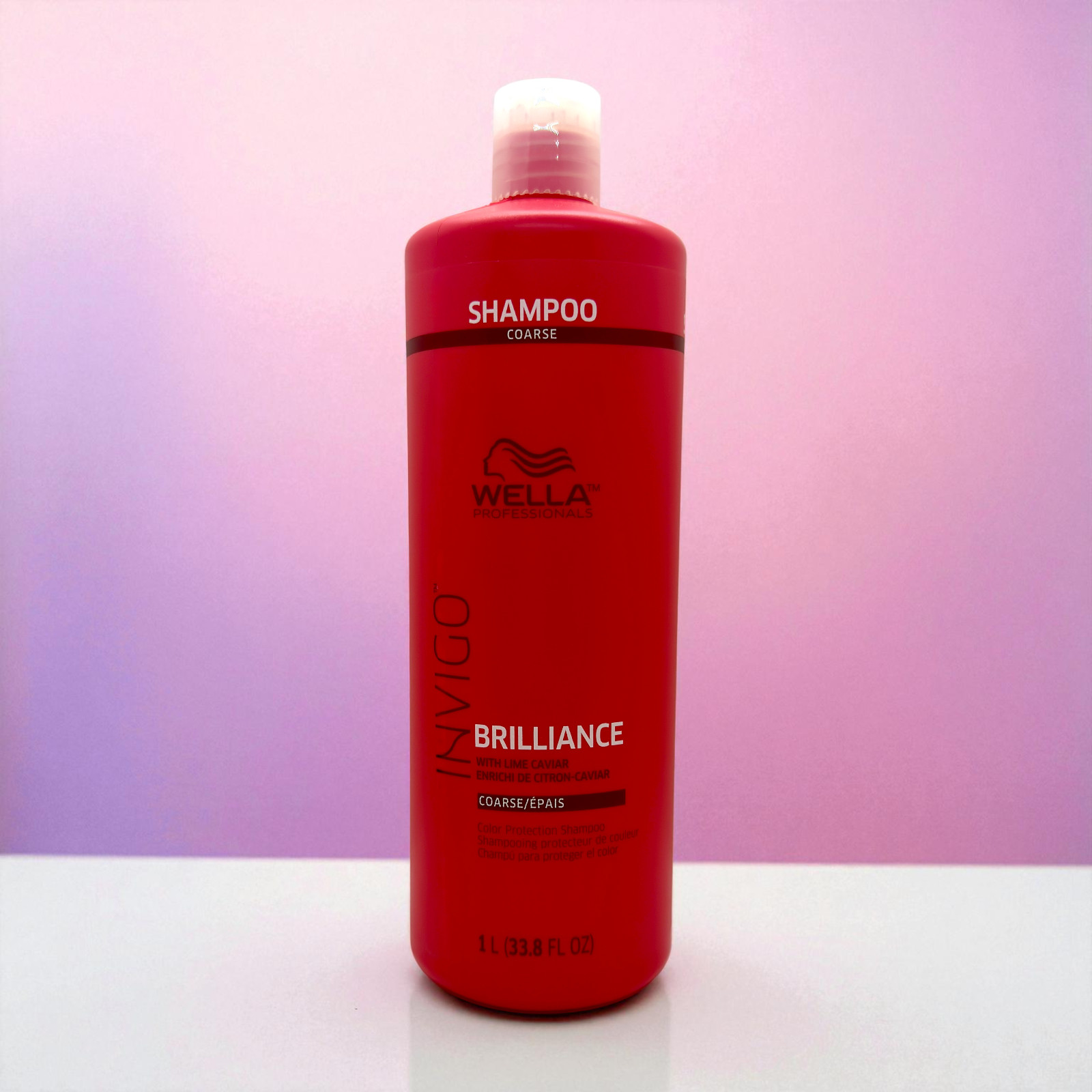 Wella Professionals Invigo Brilliance Color Protection Shampoo-Coarse Hair 1L