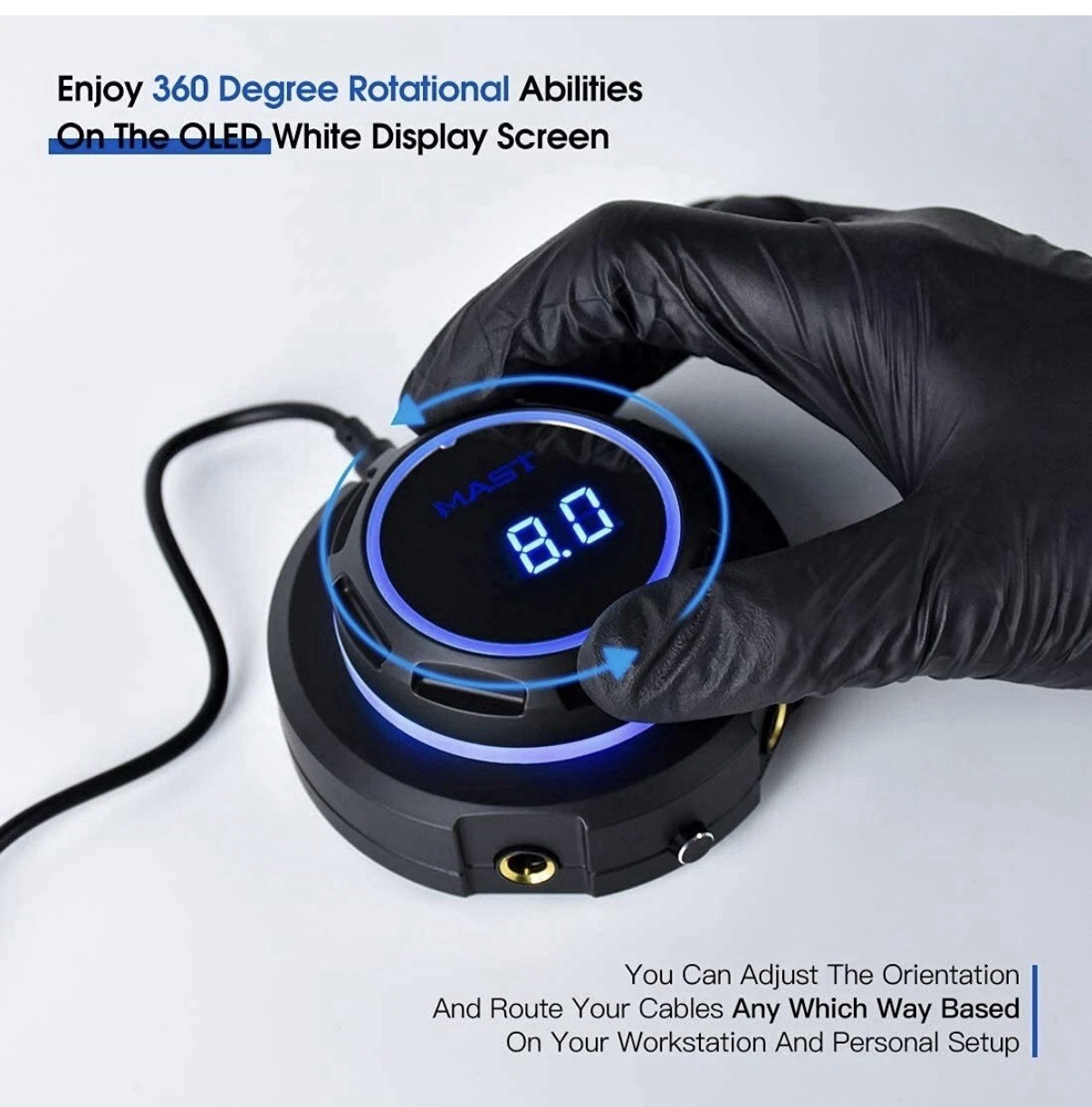 MAST Halo Power One Touch Consistent Power Box Tattoo Open Box