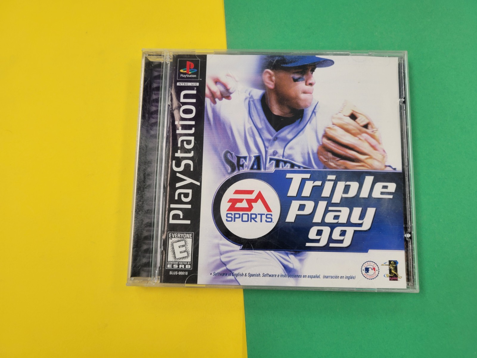 Triple Play 99 (Sony PlayStation 1, 1998) PS1 Case And Art Only