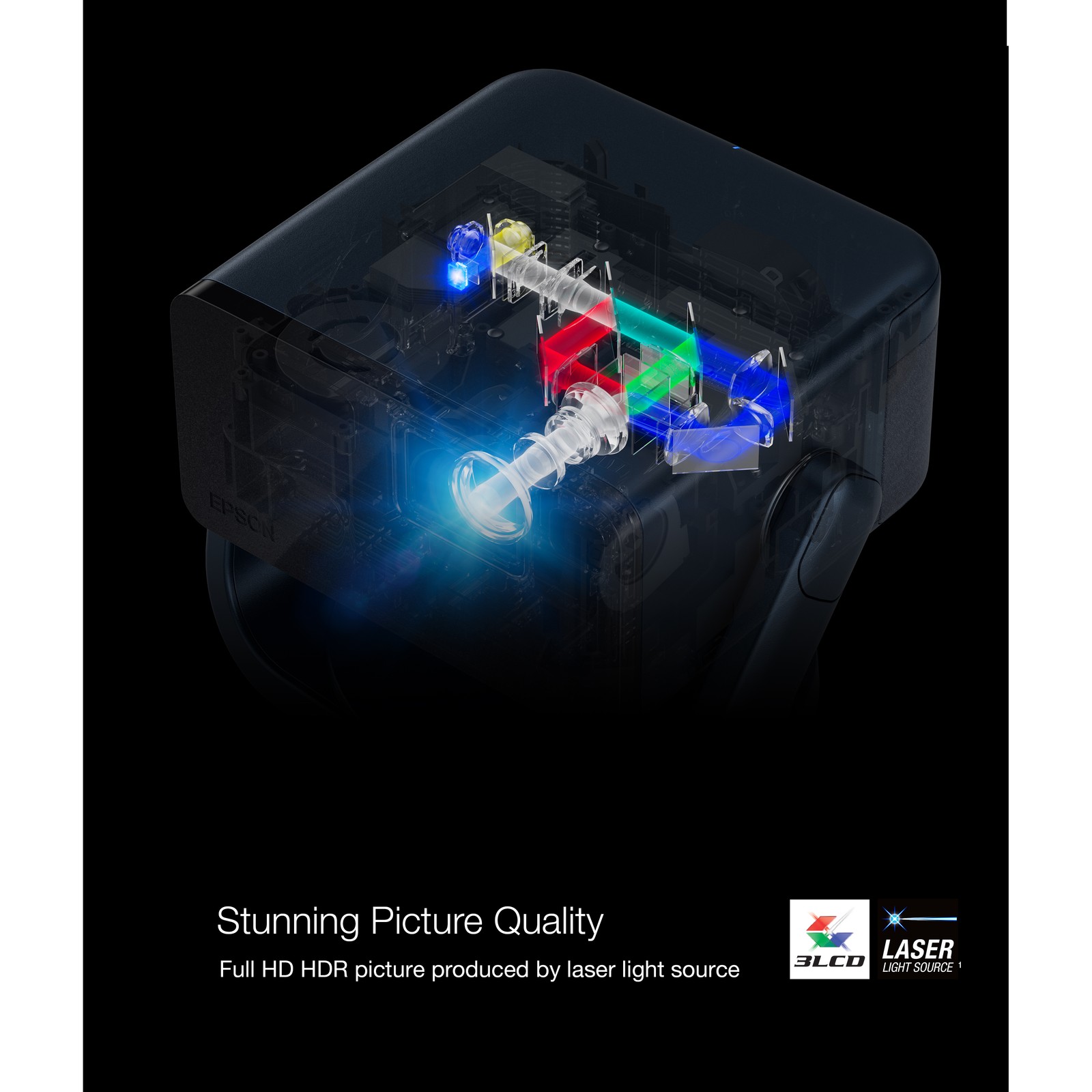 Epson EpiqVision Mini EF22 Laser Projector
