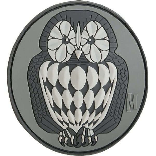 Maxpedition The Wise Old Owl 3D Rubber Morale Patch Military Emblem Badge Swat